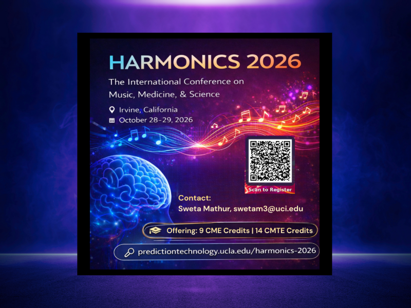 HARMONICS 2026 conference announcement from UC Irvine